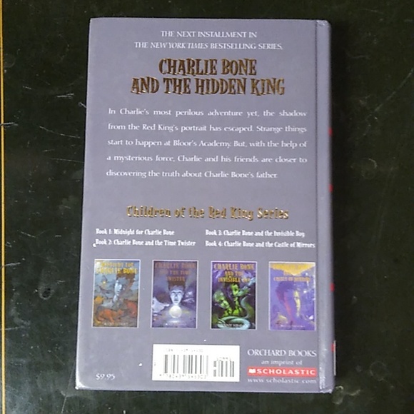 Charlie Bone Hidden King Book 5 Junior Fantasy Fiction Children's Chapter - Picture 3 of 10